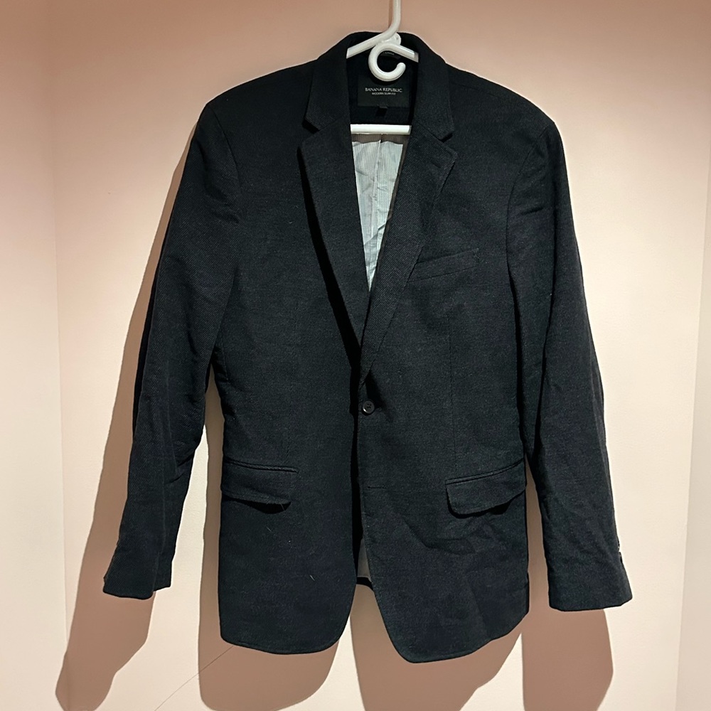 Banana Republic Black Men's Sport Coat Blazer